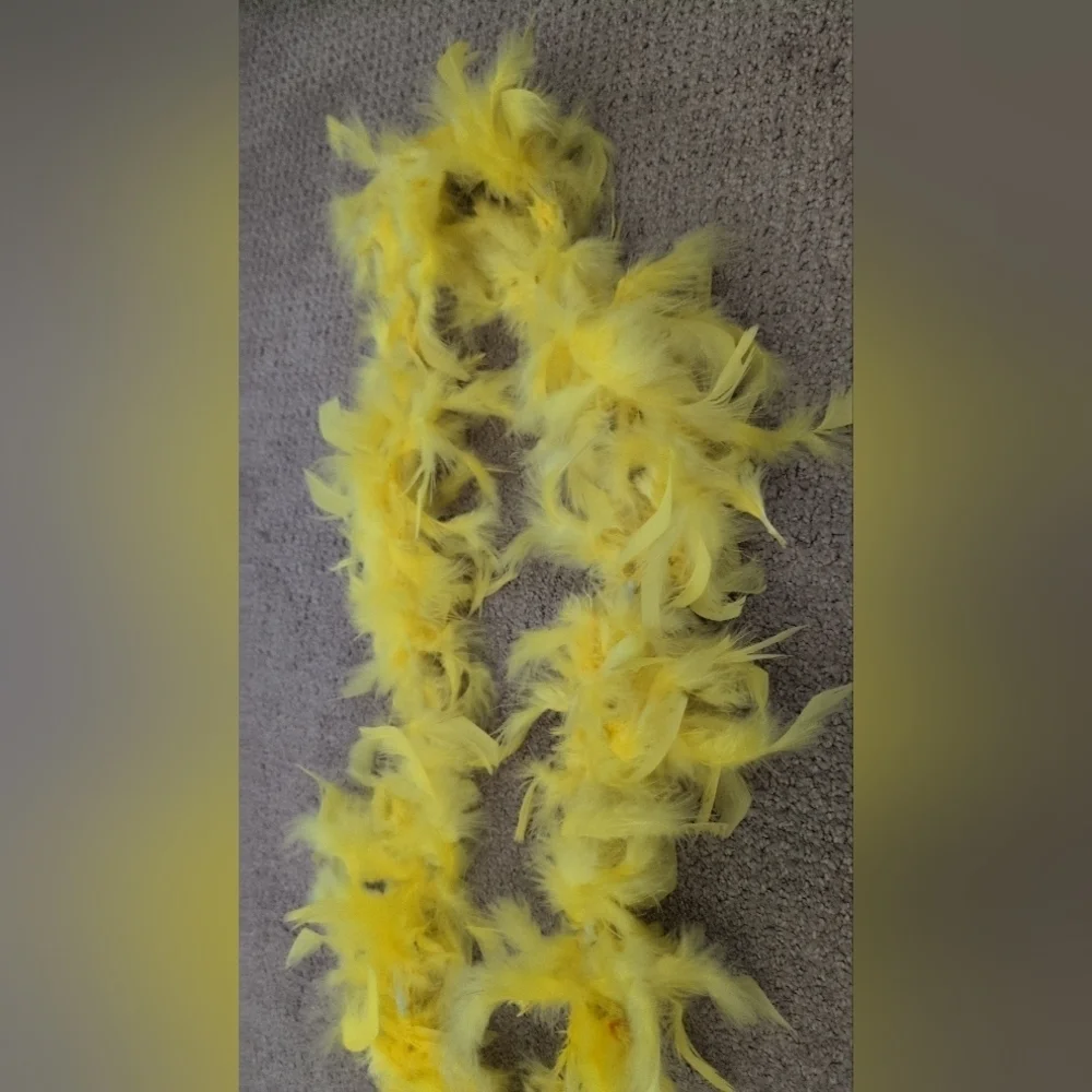 Halloween Yellow Big Bird/ Woodstock Set: Includes Mask, Headband And Boa